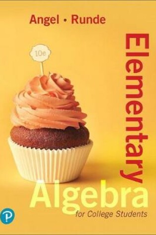 Cover of ElementaryAlgebraforCollegeStudentsplusMyLabMath--24MonthAccessCardPackage