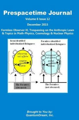 Cover of Prespacetime Journal Volume 6 Issue 12