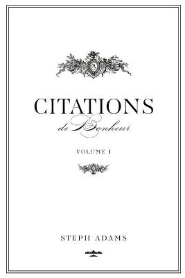 Book cover for Citations de Bonheur