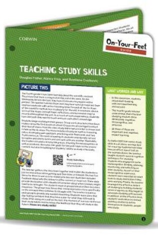 Cover of On-Your-Feet Guide: Teaching Study Skills [Grades 4-12]