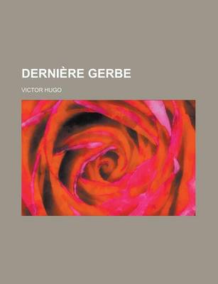 Book cover for Derniere Gerbe