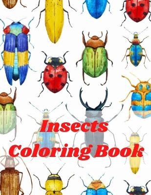 Book cover for Insect Coloring Book