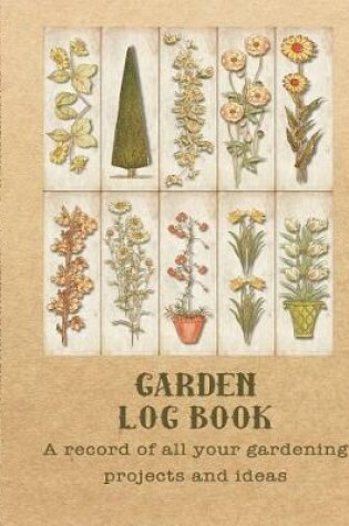 Cover of Garden log book