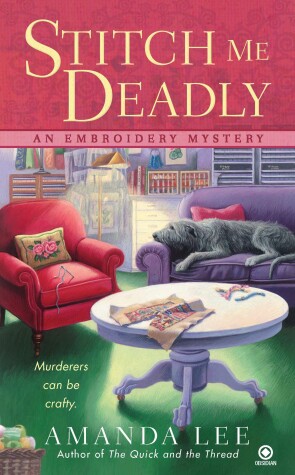 Book cover for Stitch Me Deadly