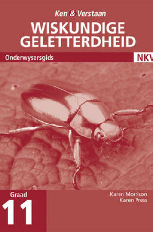 Cover of Study and Master Mathematical Literacy Grade 11 Teacher's Guide Afrikaans Translation