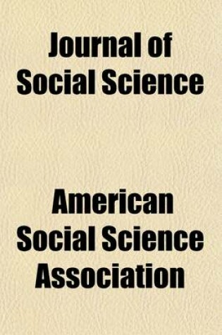 Cover of Journal of Social Science (Volume 30)