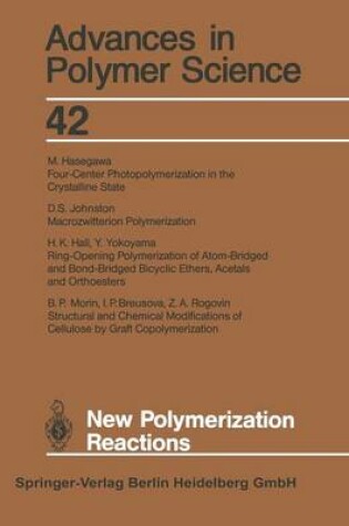 Cover of New Polymerization Reactions
