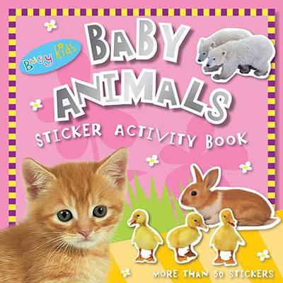 Book cover for Baby Animals Sticker Activity Book