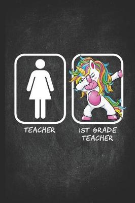 Book cover for Teacher Dabbing Unicorn