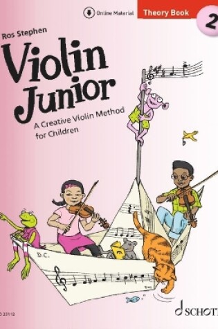 Cover of Violin Junior: Theory Book 2 Vol. 2