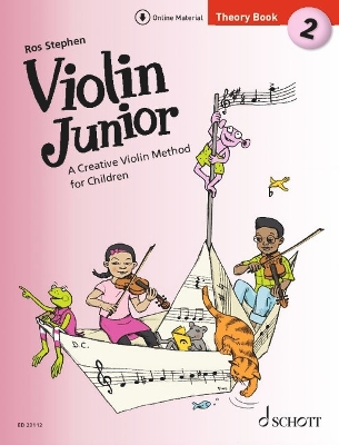 Book cover for Violin Junior: Theory Book 2 Vol. 2