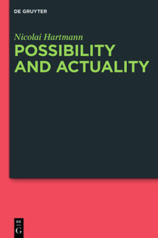 Cover of Possibility and Actuality
