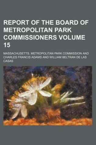Cover of Report of the Board of Metropolitan Park Commissioners Volume 15