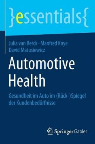 Cover of Automotive Health