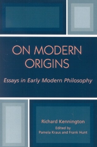 Cover of On Modern Origins