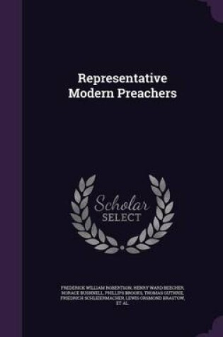 Cover of Representative Modern Preachers