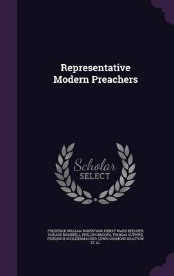 Book cover for Representative Modern Preachers