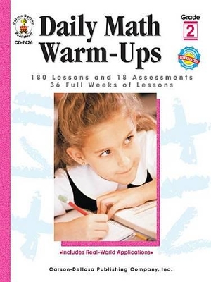 Cover of Daily Math Warm-Ups, Grade 2