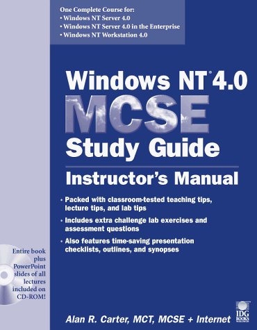 Book cover for Windows< NT 4.0 Mcse Study Guide: Instructor's Man Ual