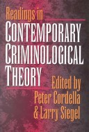Cover of Readings in Contemporary Criminological Theory