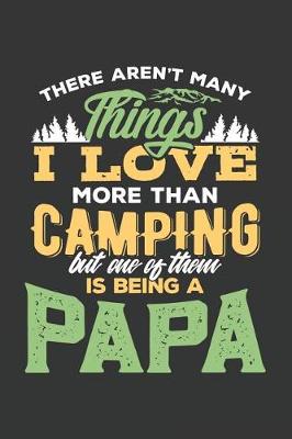 Book cover for There Aren't Many Things I Love More than Camping But One Of Them Is Being a Papa