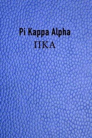 Cover of Pi Kappa Alpha