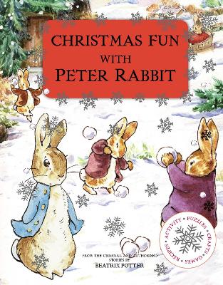 Book cover for Christmas Fun With Peter Rabbit