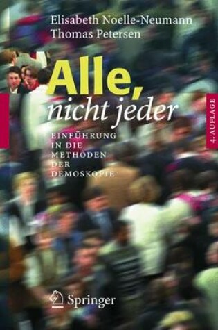 Cover of Alle, nicht jeder