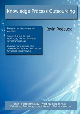 Book cover for Knowledge Process Outsourcing