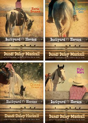 Book cover for Backyard Horses 4-Pack: Horse Dreams / Cowboy Colt / Chasing