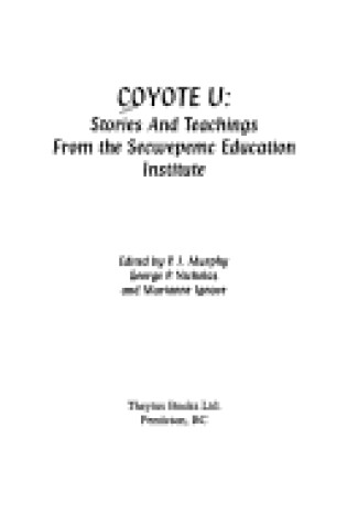 Cover of Coyote U