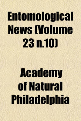 Book cover for Entomological News (Volume 23 N.10)