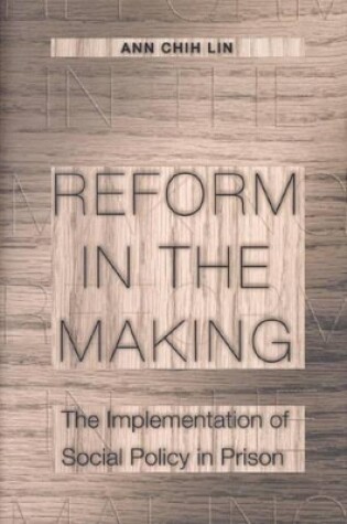 Cover of Reform in the Making