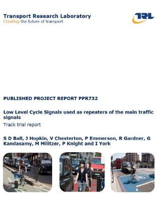 Book cover for Low Level Cycle Signals used as repeaters of the main traffic signals
