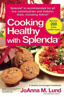 Book cover for Cooking Healthy with Splenda