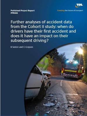 Book cover for Further analyses of accident data from the Cohort II study