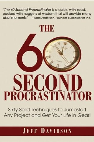 Cover of 60 Second Procrastinator