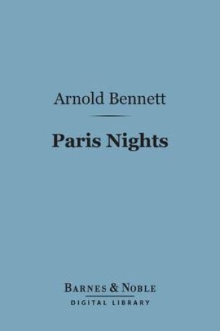 Cover of Paris Nights (Barnes & Noble Digital Library)