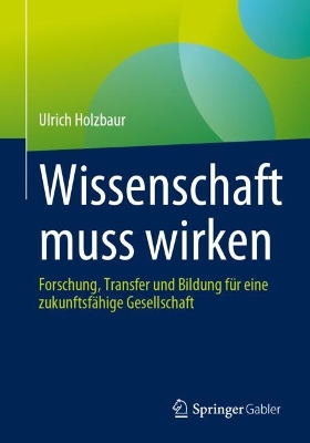 Book cover for Wissenschaft muss wirken