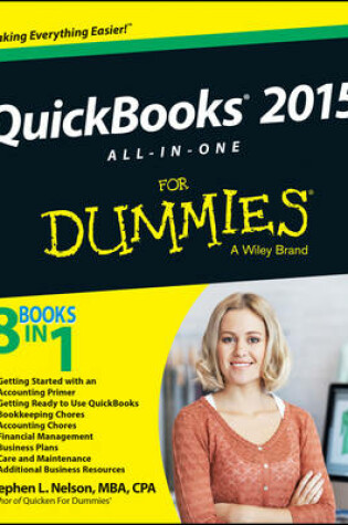 Cover of QuickBooks 2015 All-in-One For Dummies
