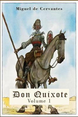 Book cover for Don Quixote Volume 1 (Illustrated)