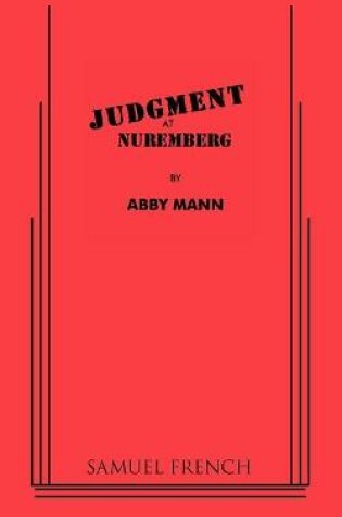 Cover of Judgment at Nuremberg