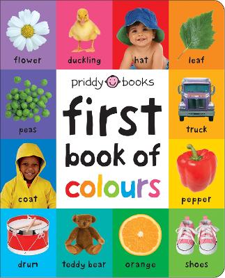 Book cover for First 100 Book of Colours