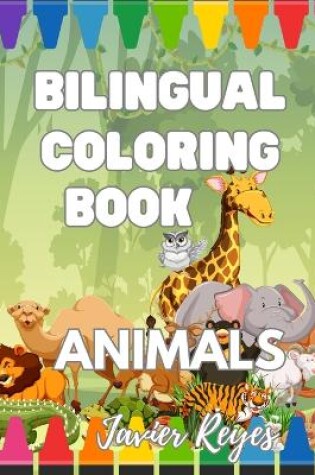 Cover of Bilingual Coloring Book - Animales