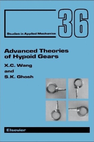 Cover of Advanced Theories of Hypoid Gears