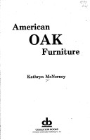Book cover for American Oak Furniture