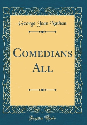Book cover for Comedians All (Classic Reprint)