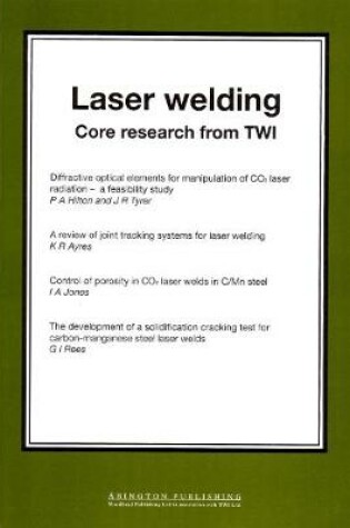 Cover of Laser Welding