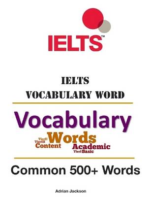 Book cover for Ielts Vocabulary Word - Common 500+ Words