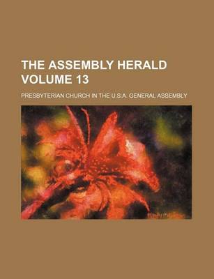 Book cover for The Assembly Herald Volume 13